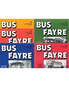 Bus Fayre 5 copies Vol 2 no 1/Vol 2 no 6 Vol 3 no1 Vol 3 no 2 Vol 3 no 5